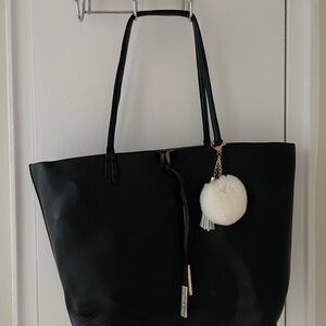 Remi & Reid Reversible Black/Tan Tote